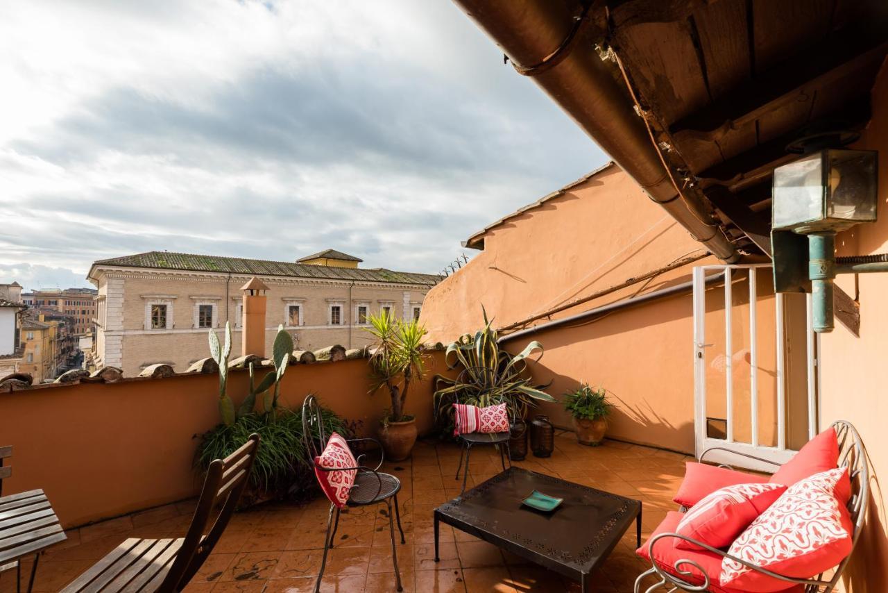 Amazing Penthouse With Private Terrace In Trastevere Roma Exterior foto